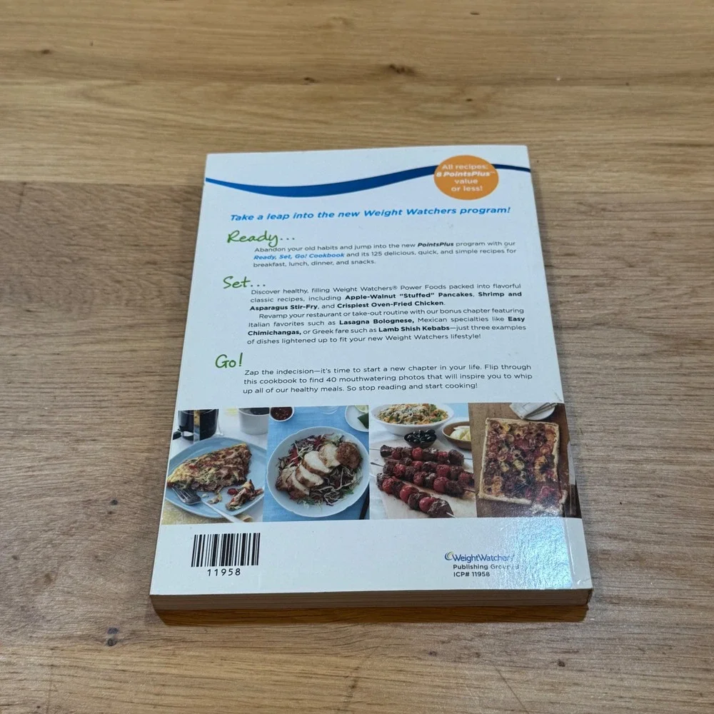 Weight Watchers Ready Set Go Cookbook PointsPlus 125 Easy Meals Deluxe Exclusive